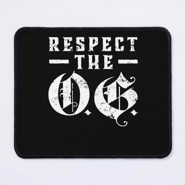 Item preview, Respect The OG Original Gangsta Calligraphy designed and sold by SuperFreshArt.