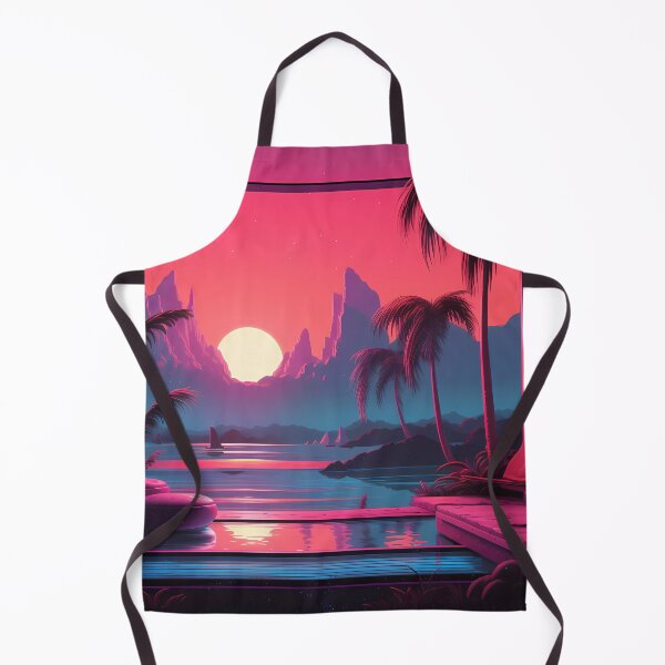 Item preview, 80s Sunset Escape designed and sold by Wallart-Nisyo.