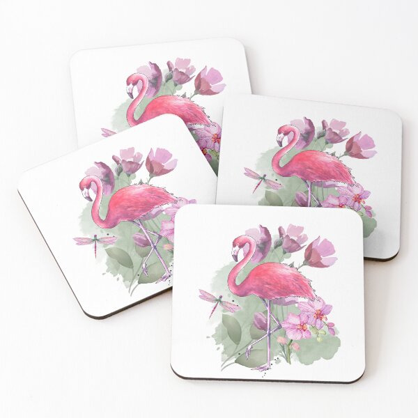 Item preview, unique cute flamingo t-shirt designed and sold by NinaCreator.