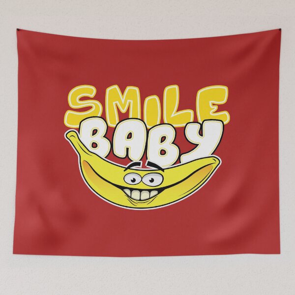 Item preview, Smiling Banana Cartoon T Shirt designed and sold by FunkyCreative.