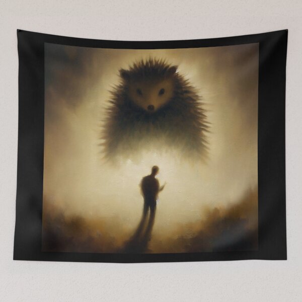 Item preview, Spirit Animal Hedgehog 1 designed and sold by CrankyOldDude.