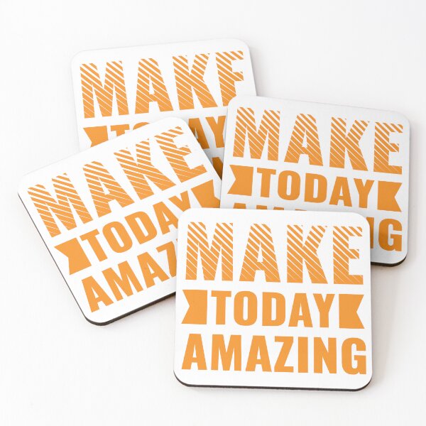 Item preview, MAKE TODAY AMAMZING-Motivational designed and sold by Quirky Gaps.