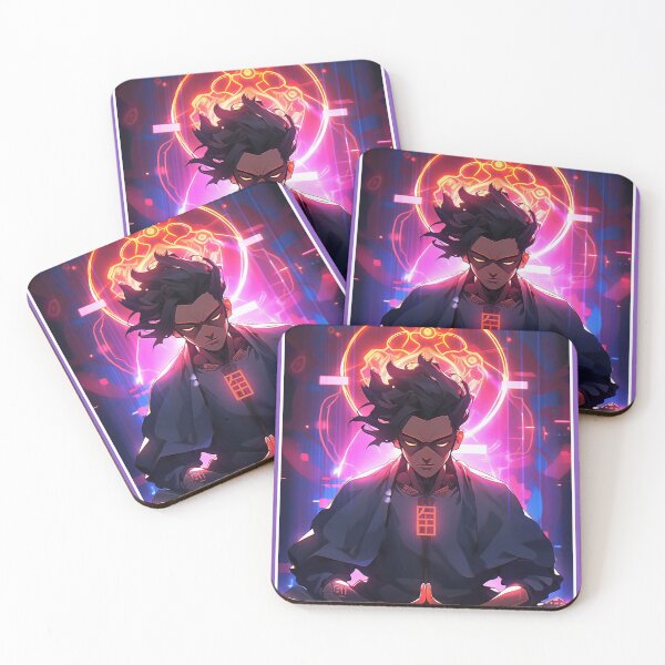 Item preview, Anime Hero Power Meditation | High Quality Anime Artwork | Anime Power Energy Meditation |  Manga Anime Art designed and sold by AlNoah.