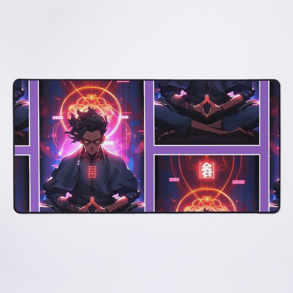 Item preview, Anime Hero Power Meditation | High Quality Anime Artwork | Anime Power Energy Meditation | Manga Anime Art designed and sold by AlNoah.
