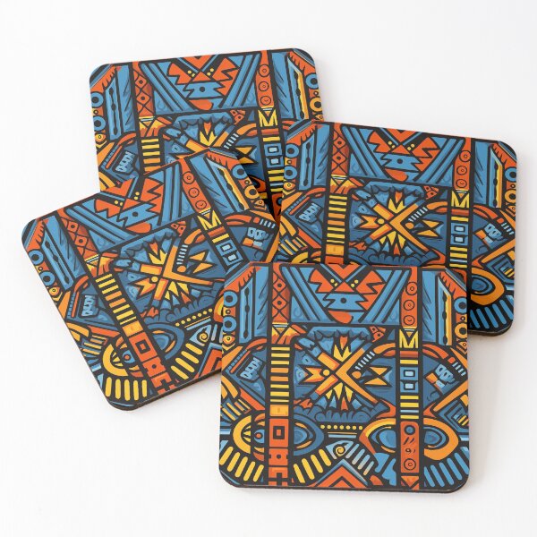 Item preview, Worldly Tiles Collection designed and sold by CoputerEasel.