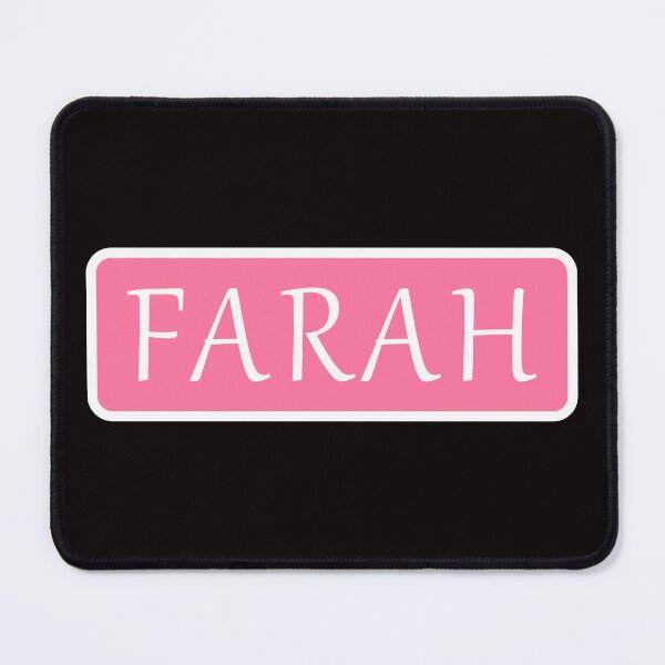 Item preview, Farah Girls Name designed and sold by Jeallan Designs.