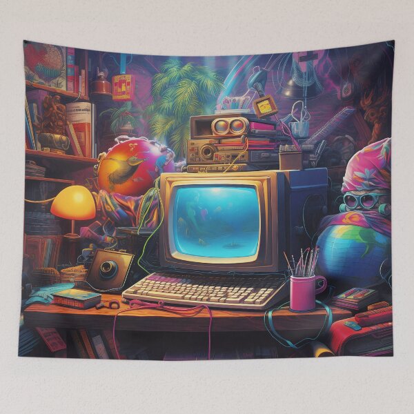 Item preview, Copy of 80s Sunset Escape designed and sold by Wallart-Nisyo.