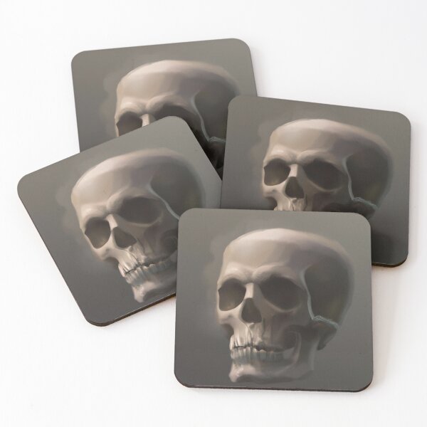 Item preview, Skull on smoky background - version 1 designed and sold by AtlantisApparel.