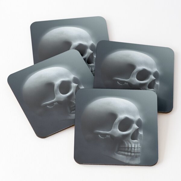 Item preview, Skull on smoky background - version 2 designed and sold by AtlantisApparel.