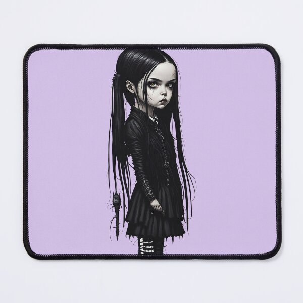 Horror Movie Gothic Lady Macabre Art Girl Portrait | Sticker