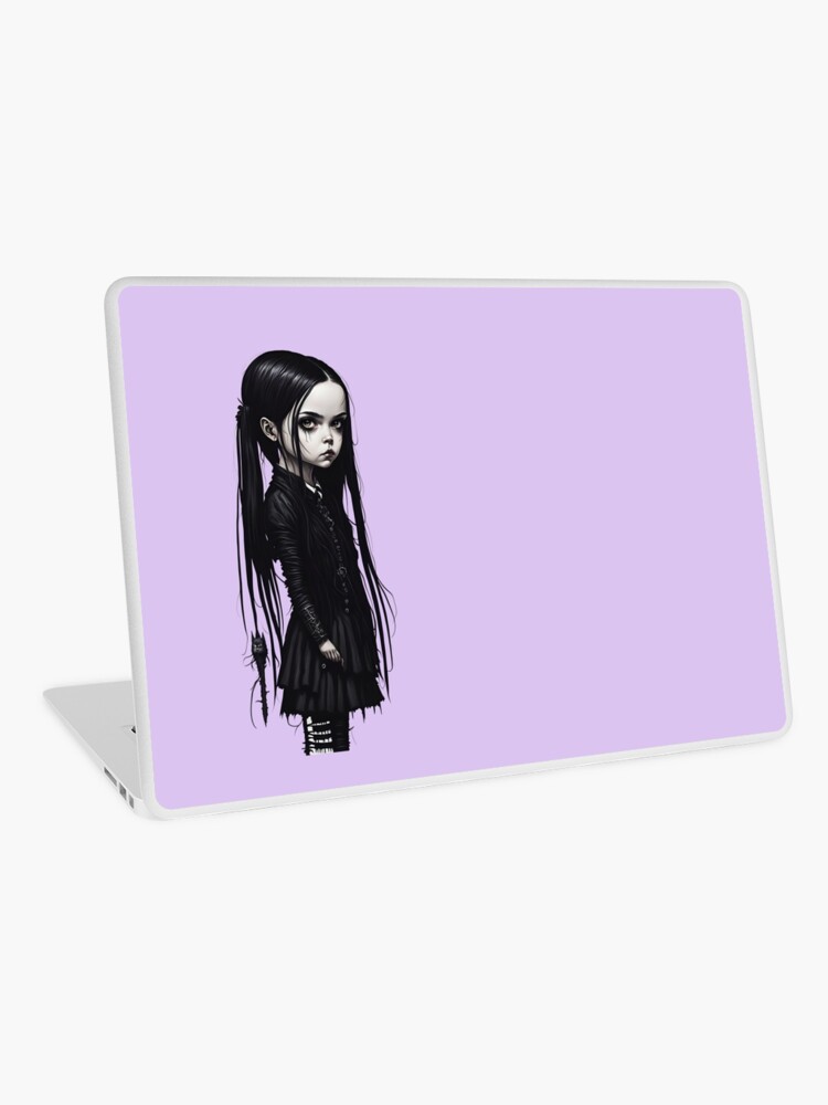 Horror Movie Gothic Lady Macabre Art Girl Portrait | Sticker