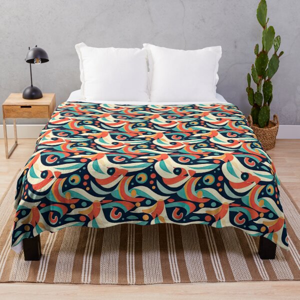 Item preview, abstract colorful art pattern designed and sold by normal-design.