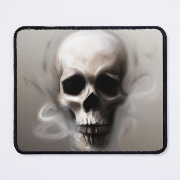 Item preview, Skull on smoky background - version 3 designed and sold by AtlantisApparel.