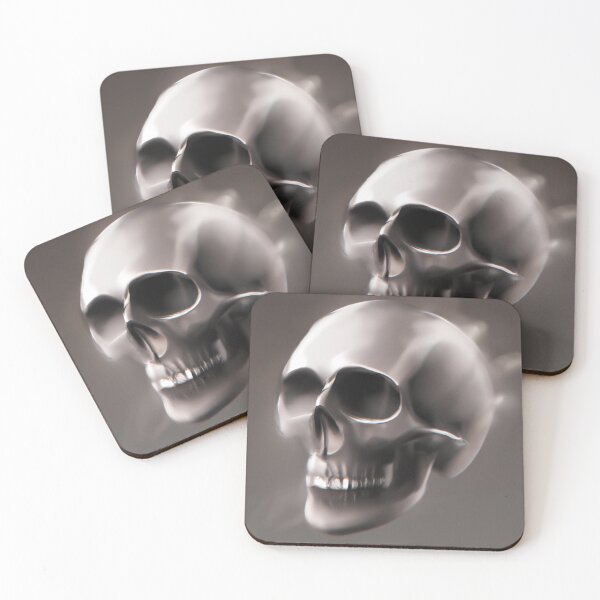 Item preview, Skull on smoky background - version 4 designed and sold by AtlantisApparel.