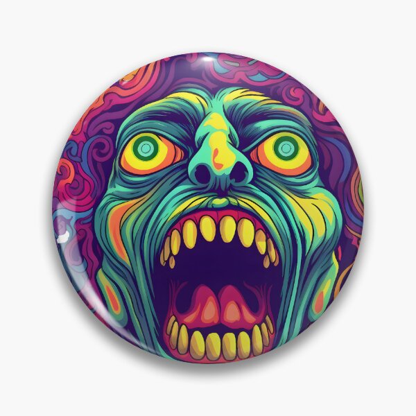 Item preview, Trippy Psychedelic Screamer designed and sold by twXstedstXckers.