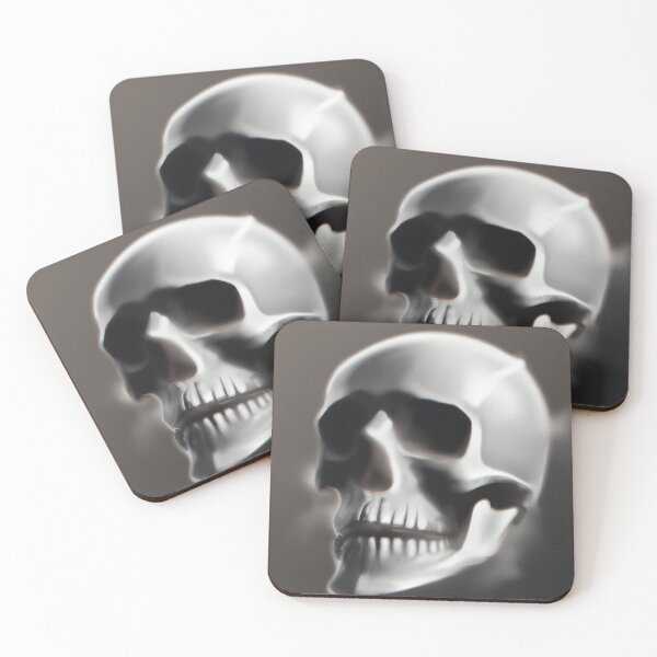 Item preview, Skull on smoky background - version 5 designed and sold by AtlantisApparel.