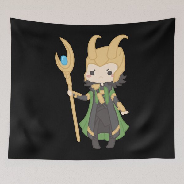 Artikelvorschau, Loki aus Avengers entworfen und verkauft von MillerRipp.