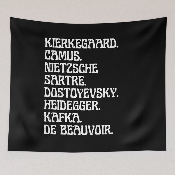Item preview, Existentialist | Existential Philosophers designed and sold by festivalzone.