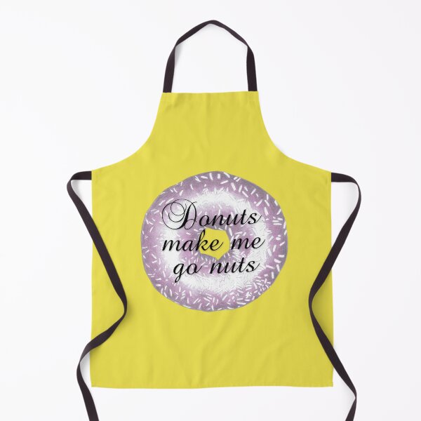 Item preview, Donuts Make Me Go Nuts designed and sold by carotulu.