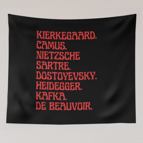 Item preview,  Existentialist | Existential Philosophers designed and sold by festivalzone.