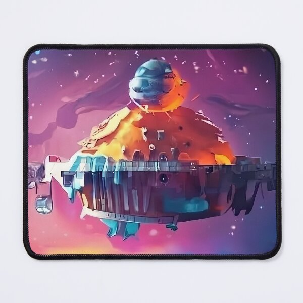 Item preview, illustrative spaceship designed and sold by WhimsyNook Designs.