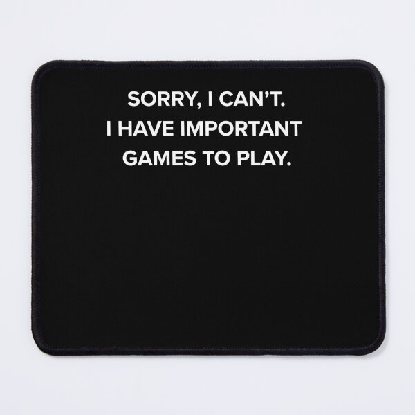 Item preview, Funny Gamer Videogame Player Gaming designed and sold by SuperFreshArt.