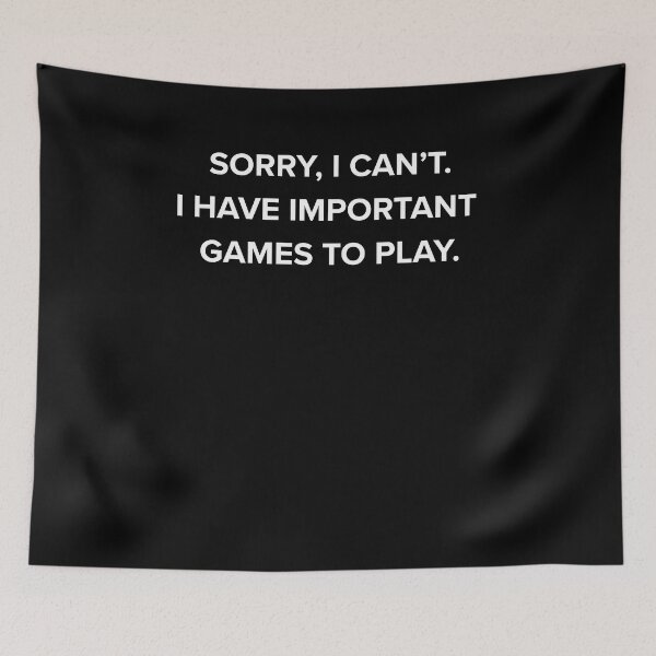 Item preview, Funny Gamer Videogame Player Gaming designed and sold by SuperFreshArt.