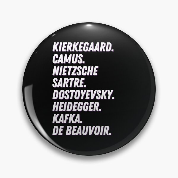 Item preview, Existentialist | Philosophers designed and sold by festivalzone.