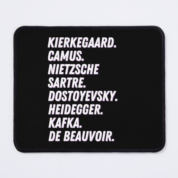 Item preview, Existentialist | Philosophers designed and sold by festivalzone.