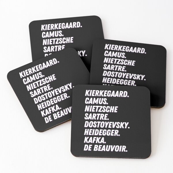 Item preview, Existentialist | Philosophers designed and sold by festivalzone.