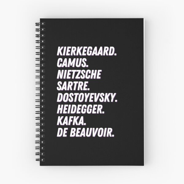 Item preview, Existentialist | Philosophers designed and sold by festivalzone.