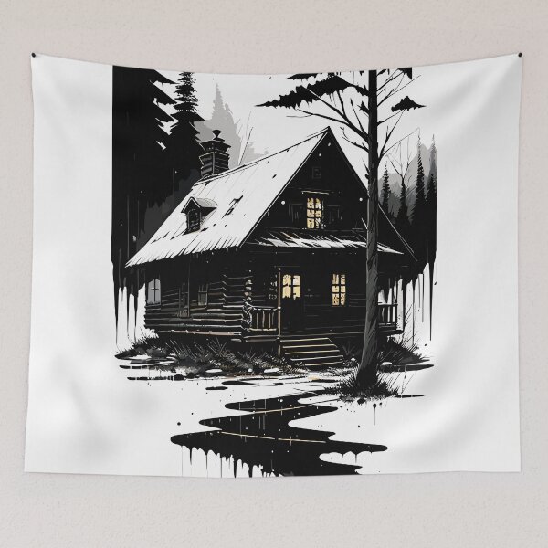 Item preview, Haunted Shadows: Misteriozna Log Cabin designed and sold by Pickmash.