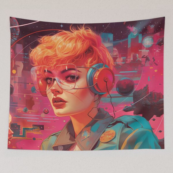 Item preview, Futuristic Visions designed and sold by Wallart-Nisyo.