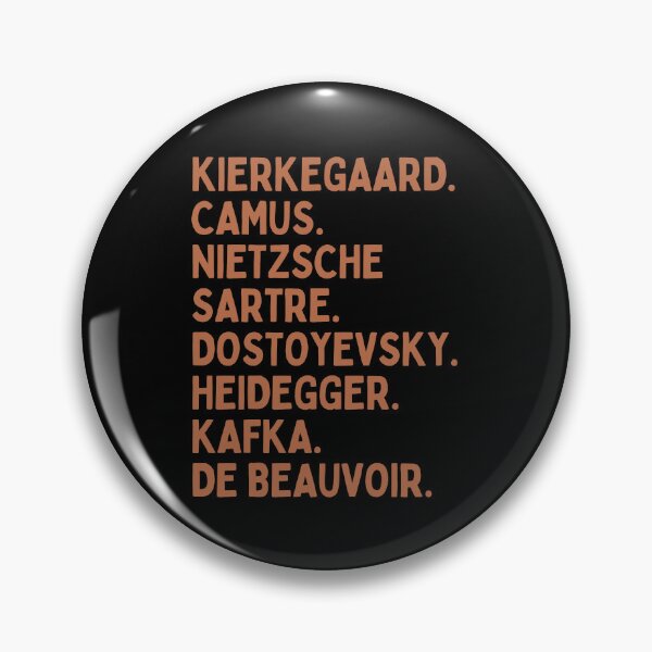 Item preview, Existentialist | Philosophers designed and sold by festivalzone.