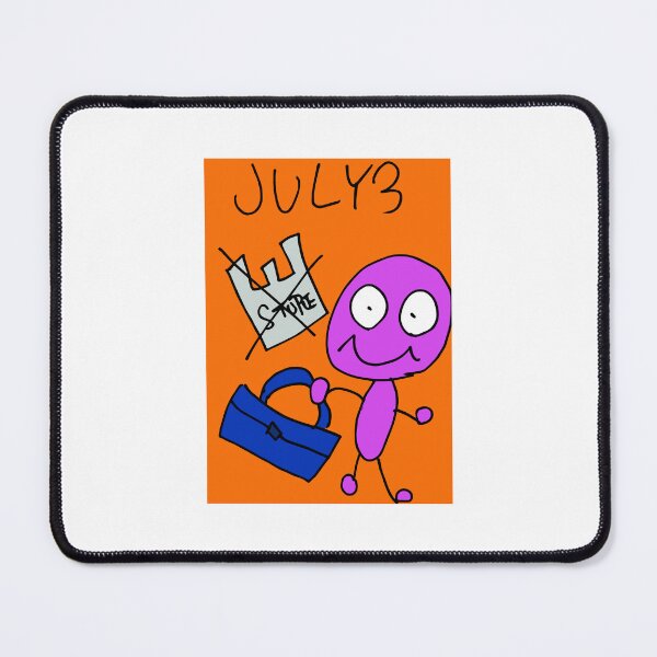 Item preview, JULY 3rd International Plastic Bag Free Day (color) JULY 3 designed and sold by DondokoDonta.