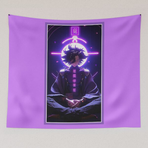 Item preview, Anime Hero Power Meditation | Quality Anime Artwork | Anime Power Energy Meditation |  Manga Anime Art designed and sold by AlNoah.