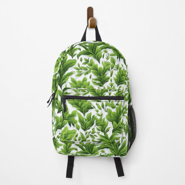 Item preview, Green Herbs Pattern designed and sold by CoputerEasel.