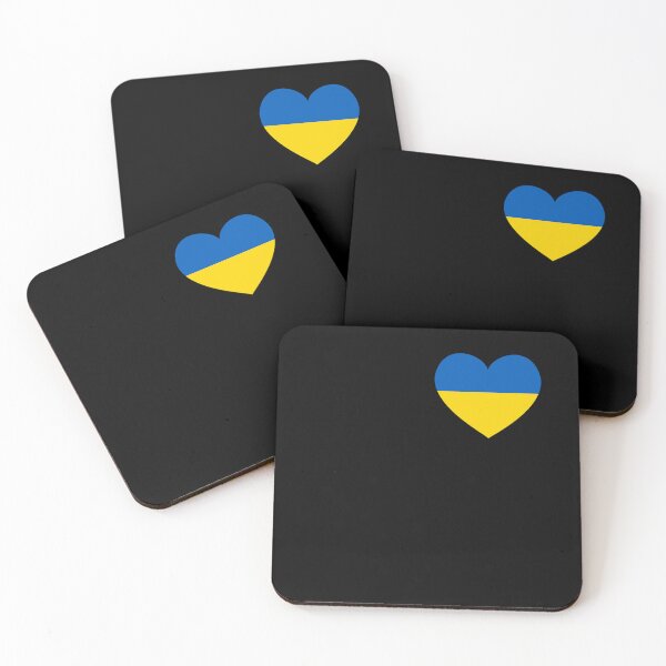 Item preview, Ukraine Heart Flag Ukrajina Patriot Fan designed and sold by SuperFreshArt.