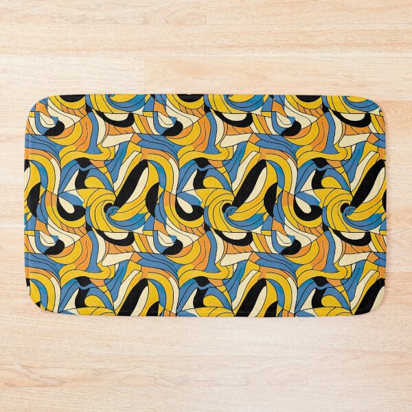 Item preview, Summery modern pattern with abstract pop art motifs designed and sold by Pflugart.
