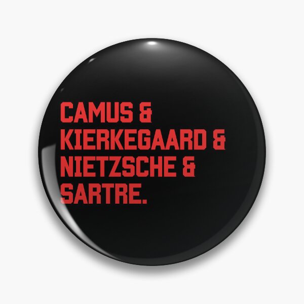 Item preview,  Camus & Kierkegaard & Nietzsche & Sartre designed and sold by festivalzone.