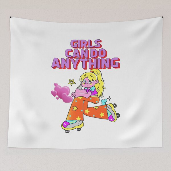 Item preview, GIRLS CAN DO designed and sold by stickersrafisa.