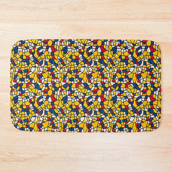 Item preview, Summery modern pattern with abstract pop art motifs designed and sold by Pflugart.