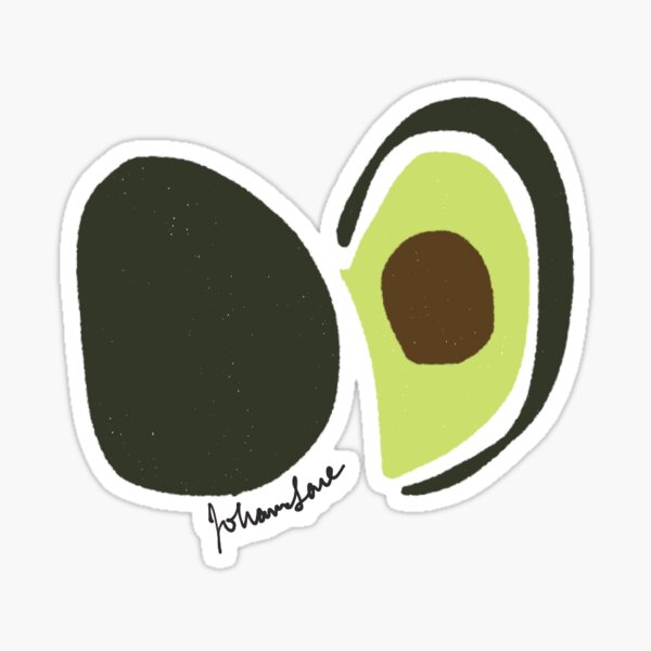 Avocado -- Sticker Option Sticker