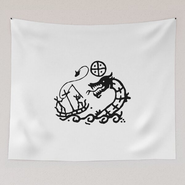 Item preview, Vikings Symbol - Sticker designed and sold by maximinano100k.