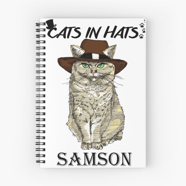 Item preview, Cats In Hats Samson designed and sold by RoryKennedy.