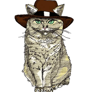 Artwork thumbnail, Cats In Hats Samson by RoryKennedy