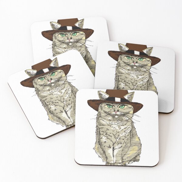 Item preview, Cats In Hats Samson designed and sold by RoryKennedy.
