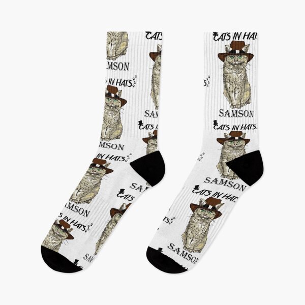 Item preview, Cats In Hats Samson designed and sold by RoryKennedy.