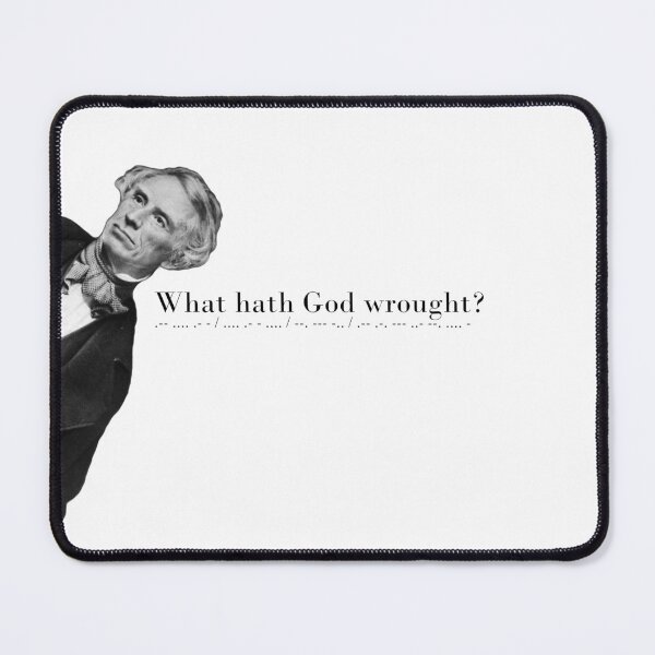 Item preview, Samuel Morse What Hath God Wrought Morse Code designed and sold by AnnSign.