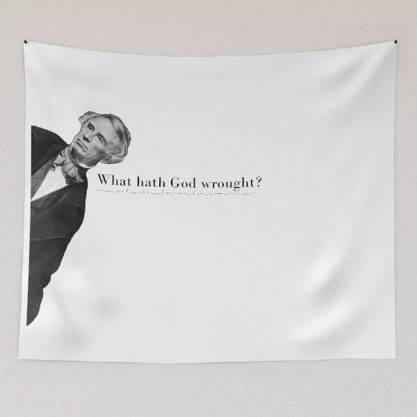 Item preview, Samuel Morse What Hath God Wrought Morse Code designed and sold by AnnSign.